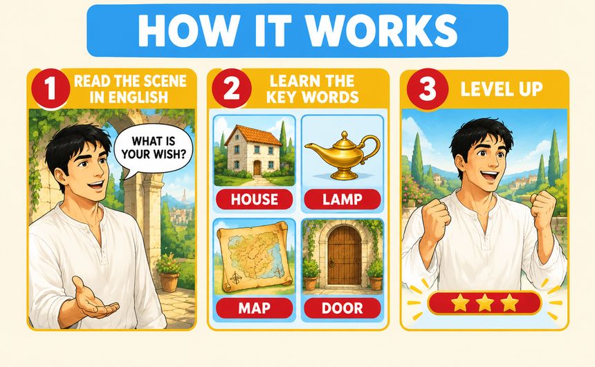 A+ marketing image 1 for Aladdin and the Wonderful Lamp