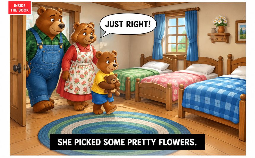 A+ marketing image 4 for Goldilocks and the Three Bears