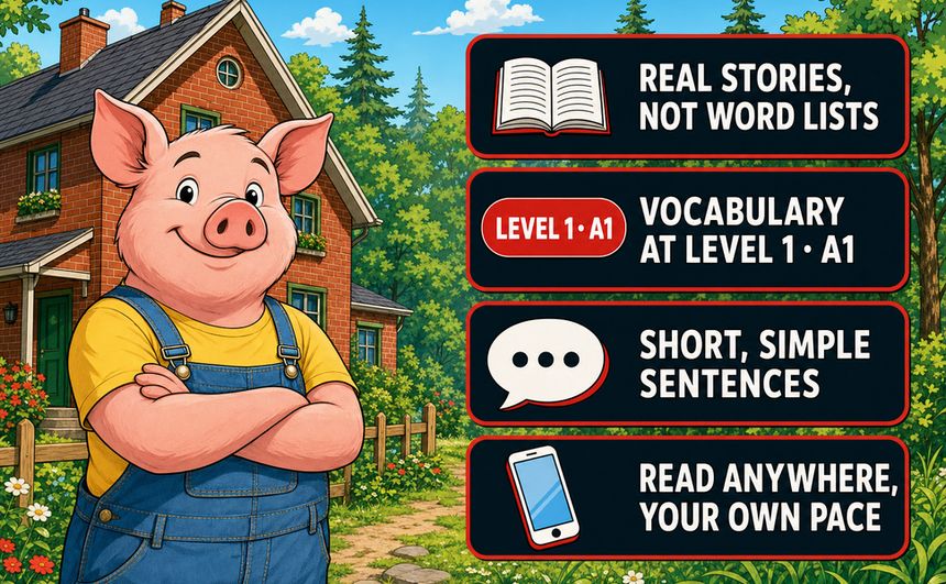 A+ marketing image 3 for The Three Little Pigs