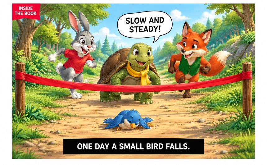 A+ marketing image 4 for The Tortoise and the Hare